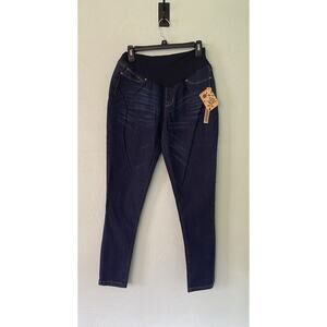 Hybrid & Company Women's Large Maternity Skinny Jeans